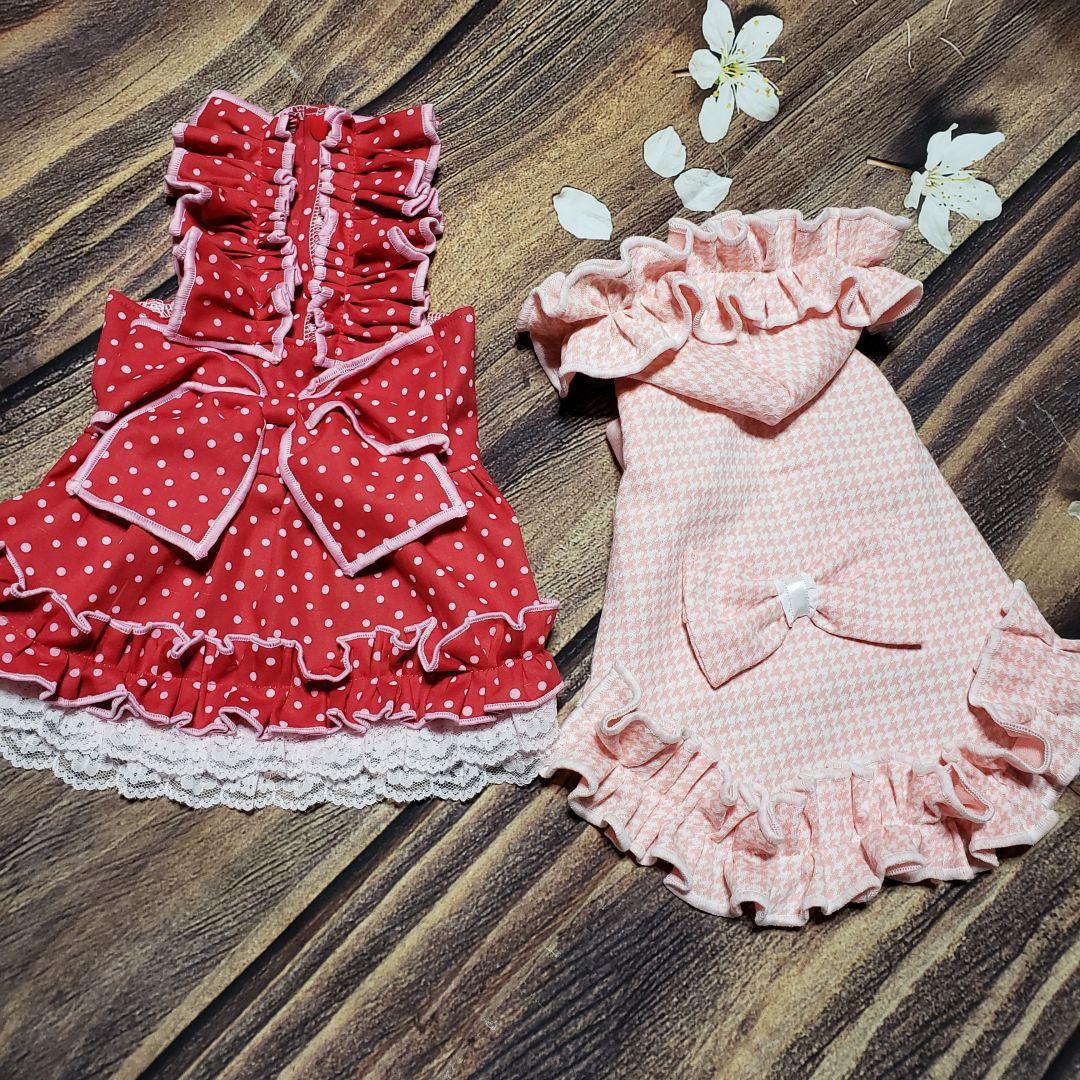 犬服　ぱーぷる☆。　ハンドメイド