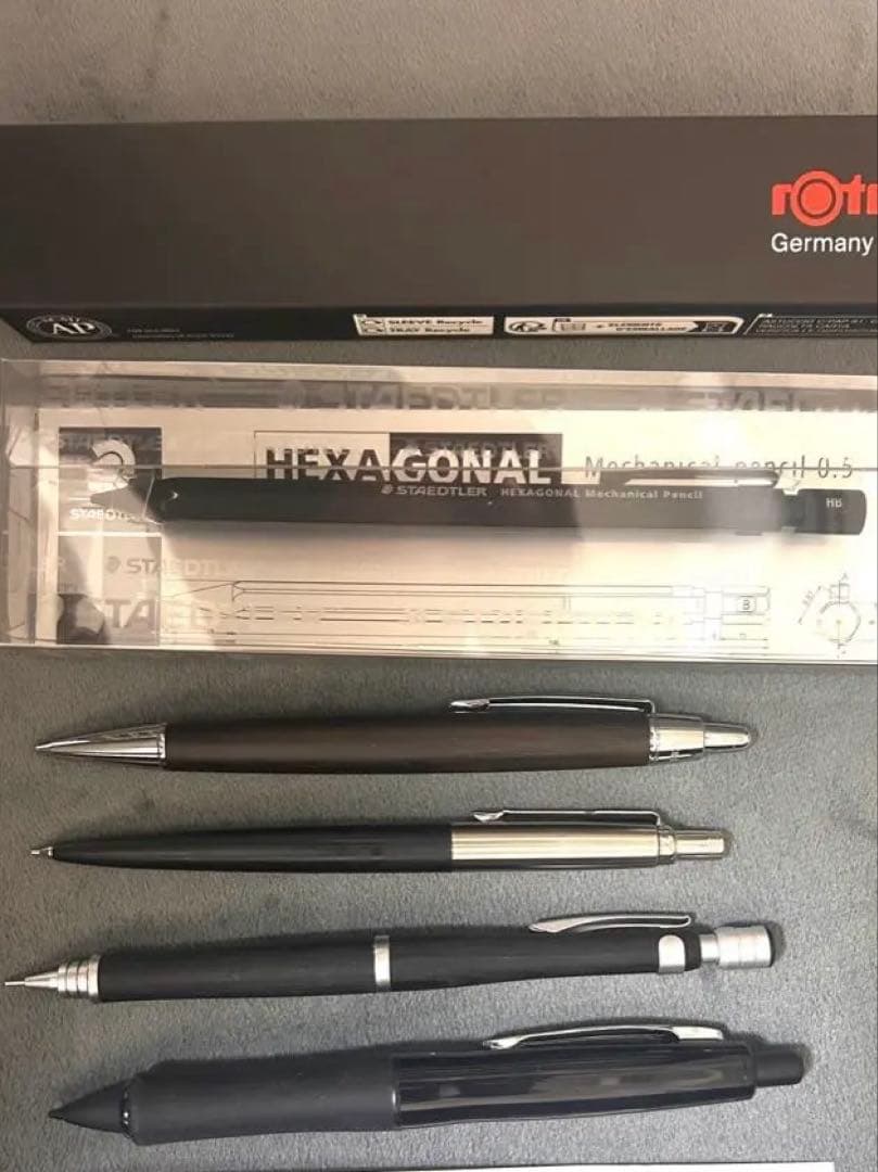 【早い者勝ち】 シャーペンまとめ売り ヘキサゴナル ロットリング600 S20