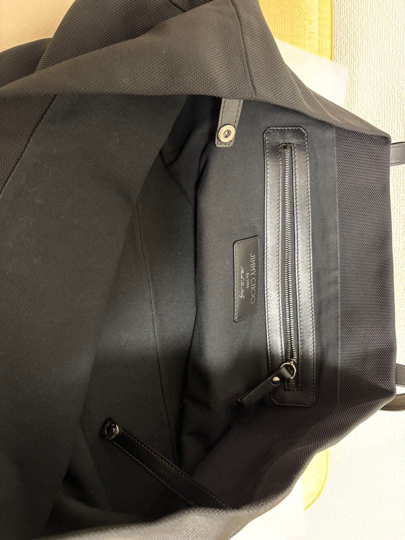 【ほぼ新品・すぐ配送】Jimmy Choo ブラック トートバッグ