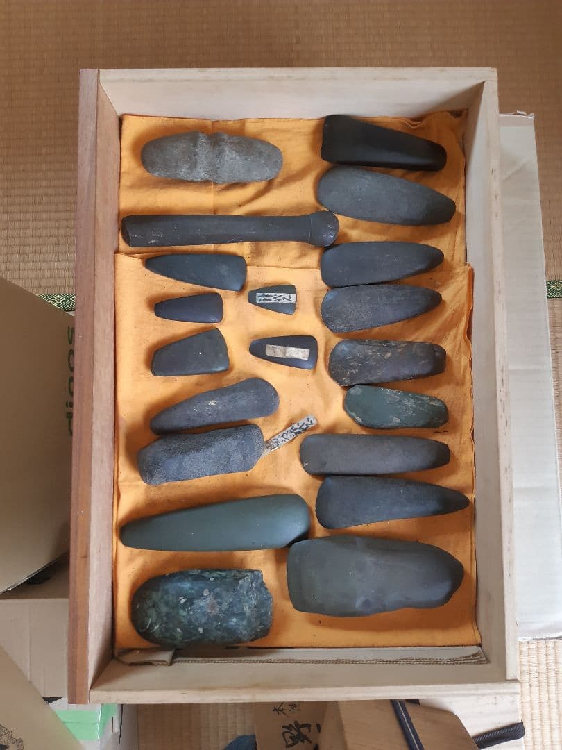 縄文時代等　磨製石器　本物希少　コレクションセット