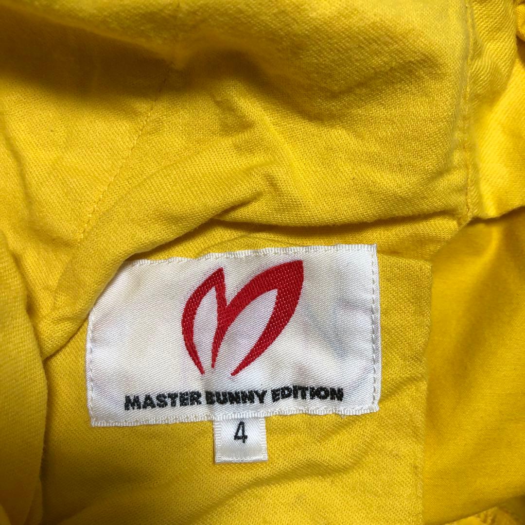 マスターバニーエディション コットン系パンツ イエロー系 サイズ4