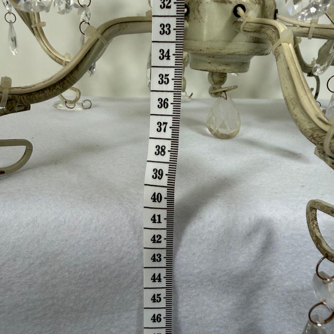 豪華絢爛　　シャンデリア　6灯　インテリア　ライト　豪邸　ランプ　派手