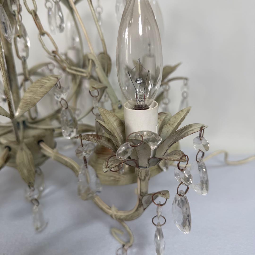 豪華絢爛　　シャンデリア　6灯　インテリア　ライト　豪邸　ランプ　派手