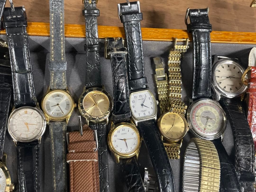 メンズ、ウィメンズ、時計まとめ　セイコー、シチズン、ロンジン、など　55本以上