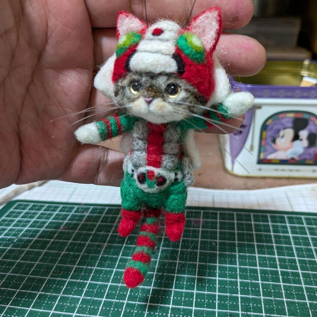 むーぽんぽん出品 豆猫PECO-LIN