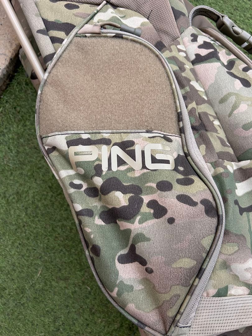 PING HOOFER 迷彩 スタンドバッグ