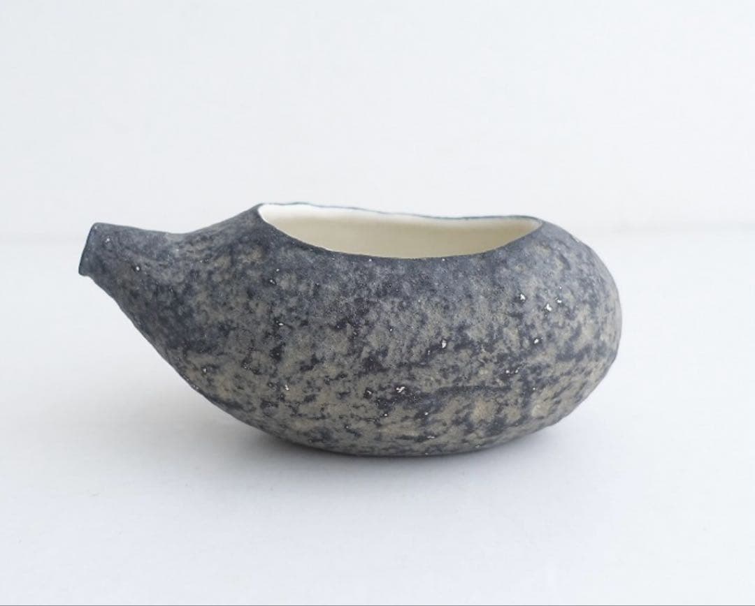 岩田圭介 *黒泥彩片口*陶器