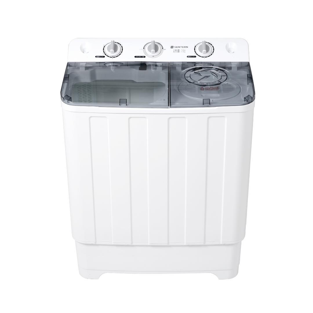 二槽式洗濯機 洗濯容量7.6kg 脱水容量5.5kg 7.6キロ 縦型洗濯機