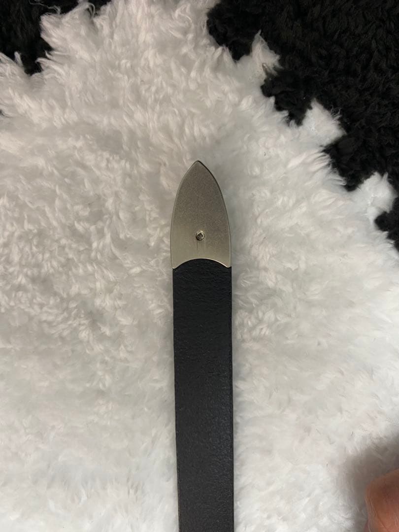 Our Legacy Belt Black Leather ベルト レザー 90