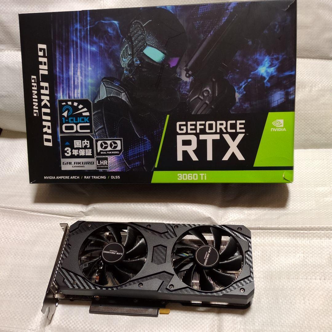 グラフィックボード・グラボ・ビデオカード GALAKURO GAMING GeForce RTX 3060 Ti