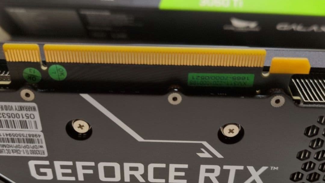 グラフィックボード・グラボ・ビデオカード GALAKURO GAMING GeForce RTX 3060 Ti