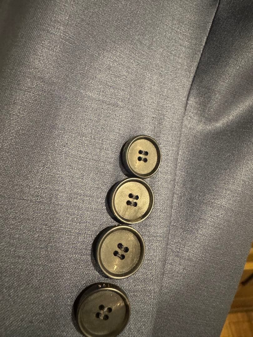 ICB ネイビーパンツスーツ セットアップ M〜Lくらい