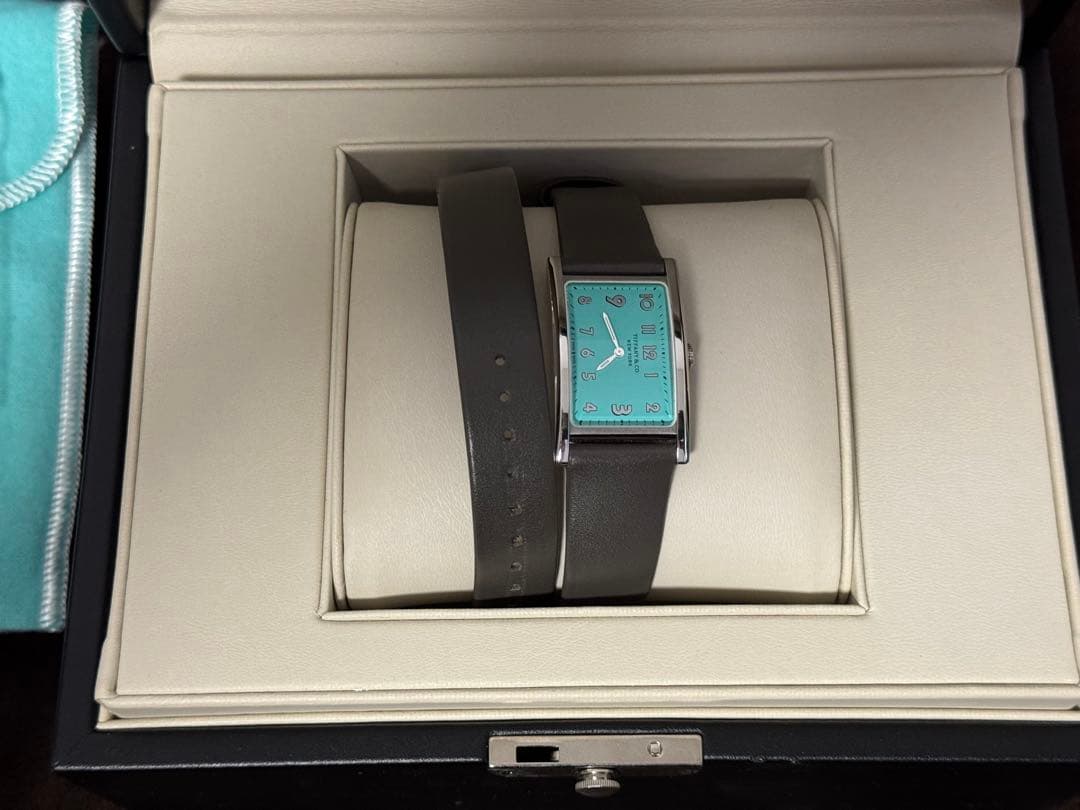 m*i様 Tiffany&Co. ティファニー イーストウエスト ミニ 時計 レ