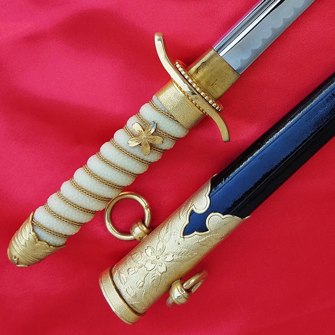 日本軍 海軍 短剣 士官用 レプリカ 模造刀 箱付き