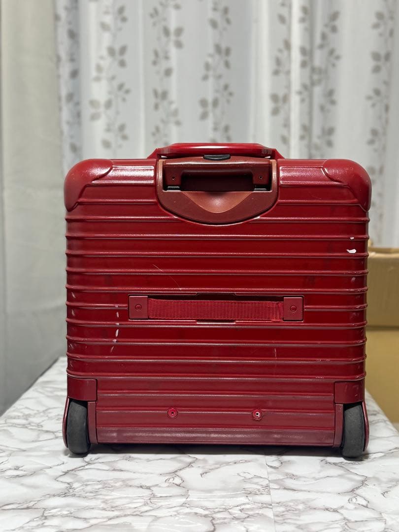 廃盤　RIMOWA リモワ　スーツケース　サルサ　デラックス　ビジネス　赤