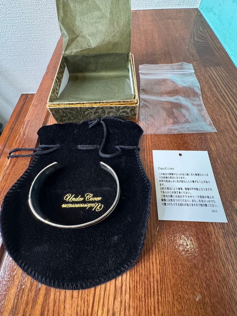UNDERCOVER バングル GIZ シルバーゴールド アンダーカバー