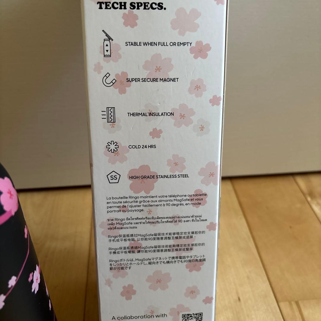 RINGO スヌーピー 水筒 桜柄