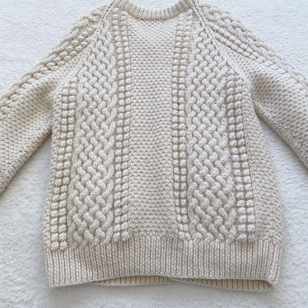 ☆INVERALLAN インバーアラン 4Aカーディガン 希少茶タグ 英国製☆