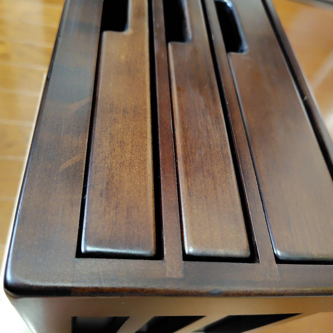 豊岡クラフト 森林楽 (美品) 素敵な 書斎 A4書類シェルフ、小物・文具入れ