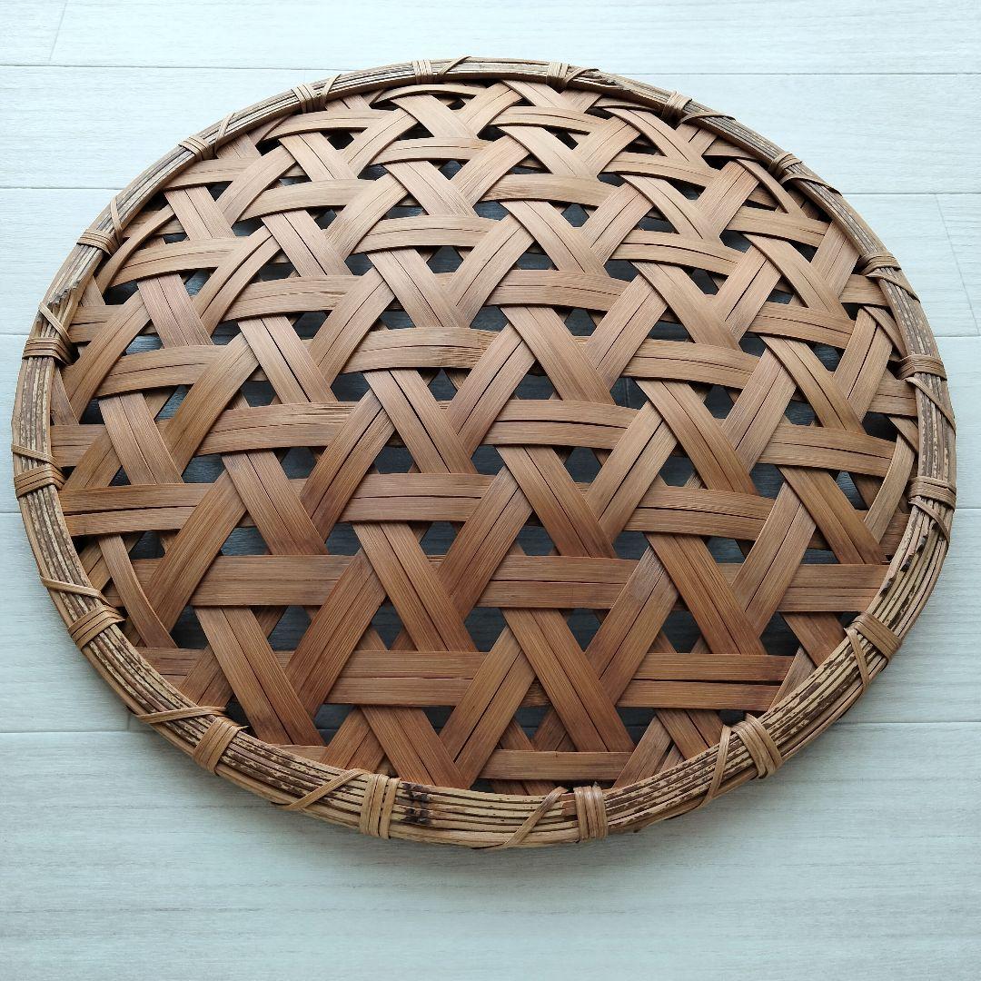 竹平ザル　伝統工芸品　純日本製　＆　竹製しゃもじ、菜箸、おたま、ステンレストレー