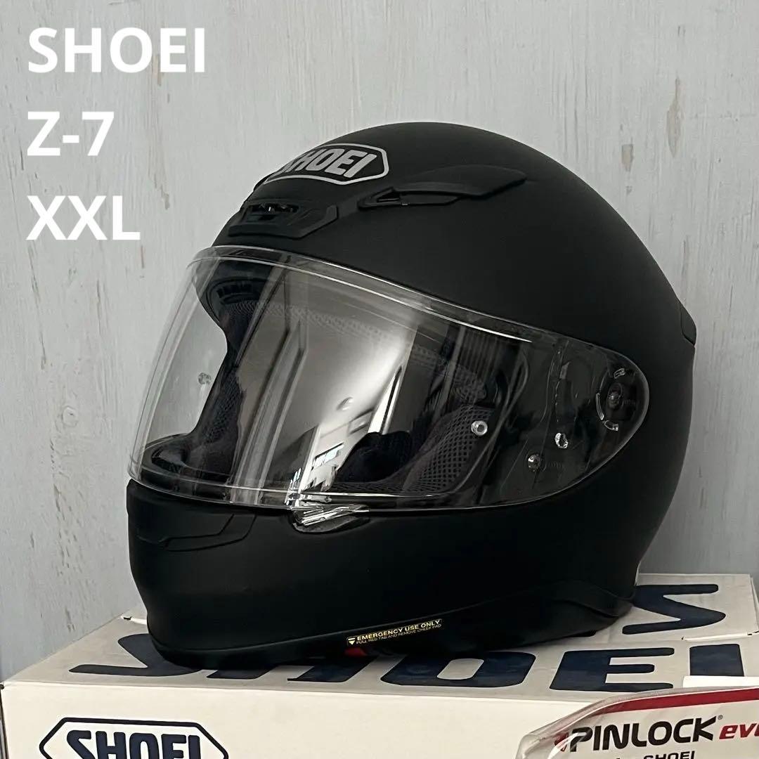 【美品】SHOEI ヘルメットZ-7 マットブラック　XXL