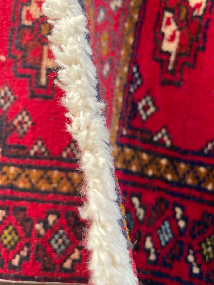 ペルシャ絨毯　トライバルラグ　オールドトルクメン　66✖️91cm