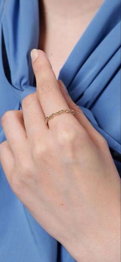 ユナイテッドアローズ購入les bonbon SALLY チェーンリング13号