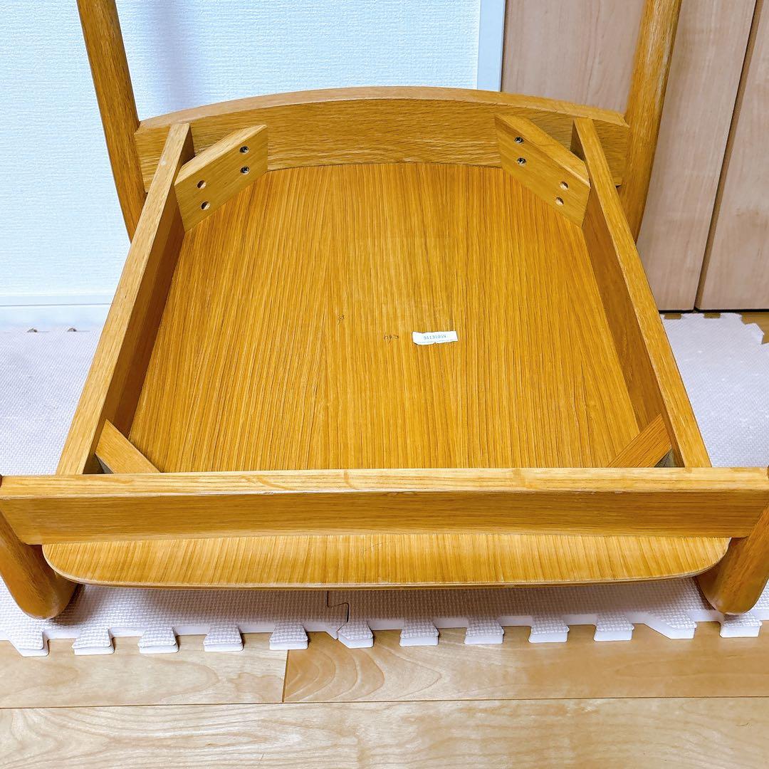 無印良品 オーク材 ラウンジアームチェア 一脚