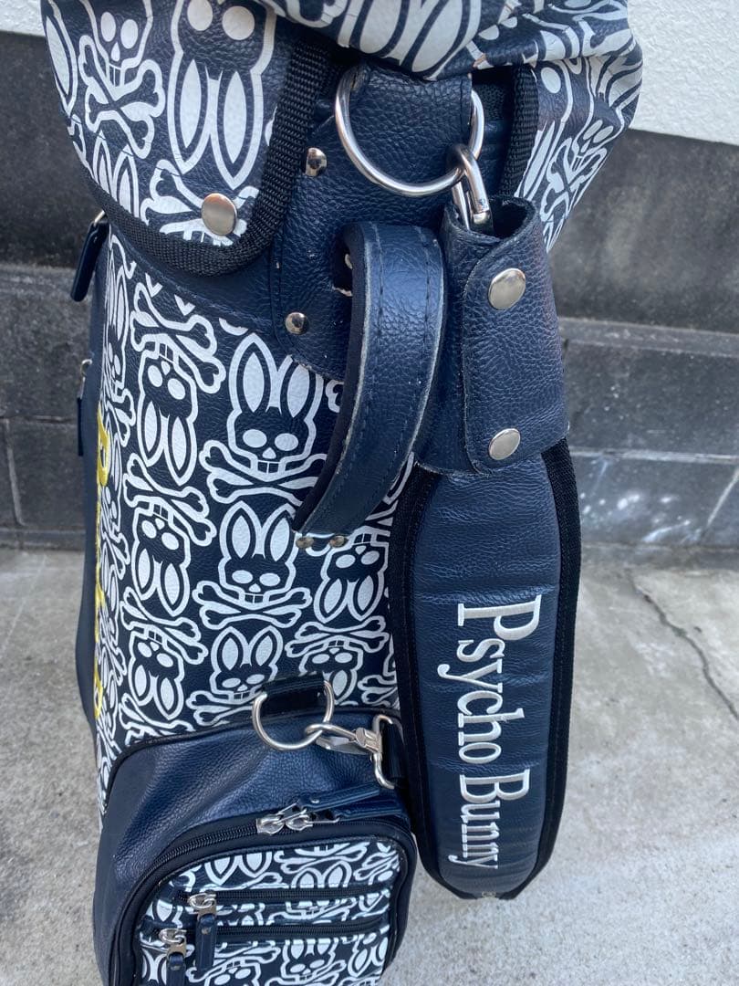 おしゃれ　サイコバニー　キャディバッグ　ゴルフバッグ　5分割