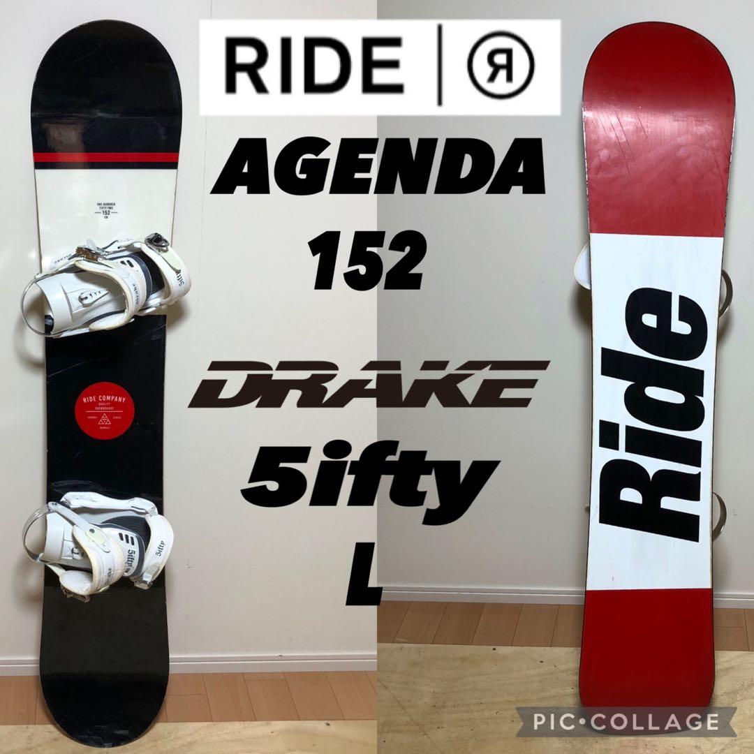 RIDE スノーボード DRAKE ビンディング カービング スノボ パウダー