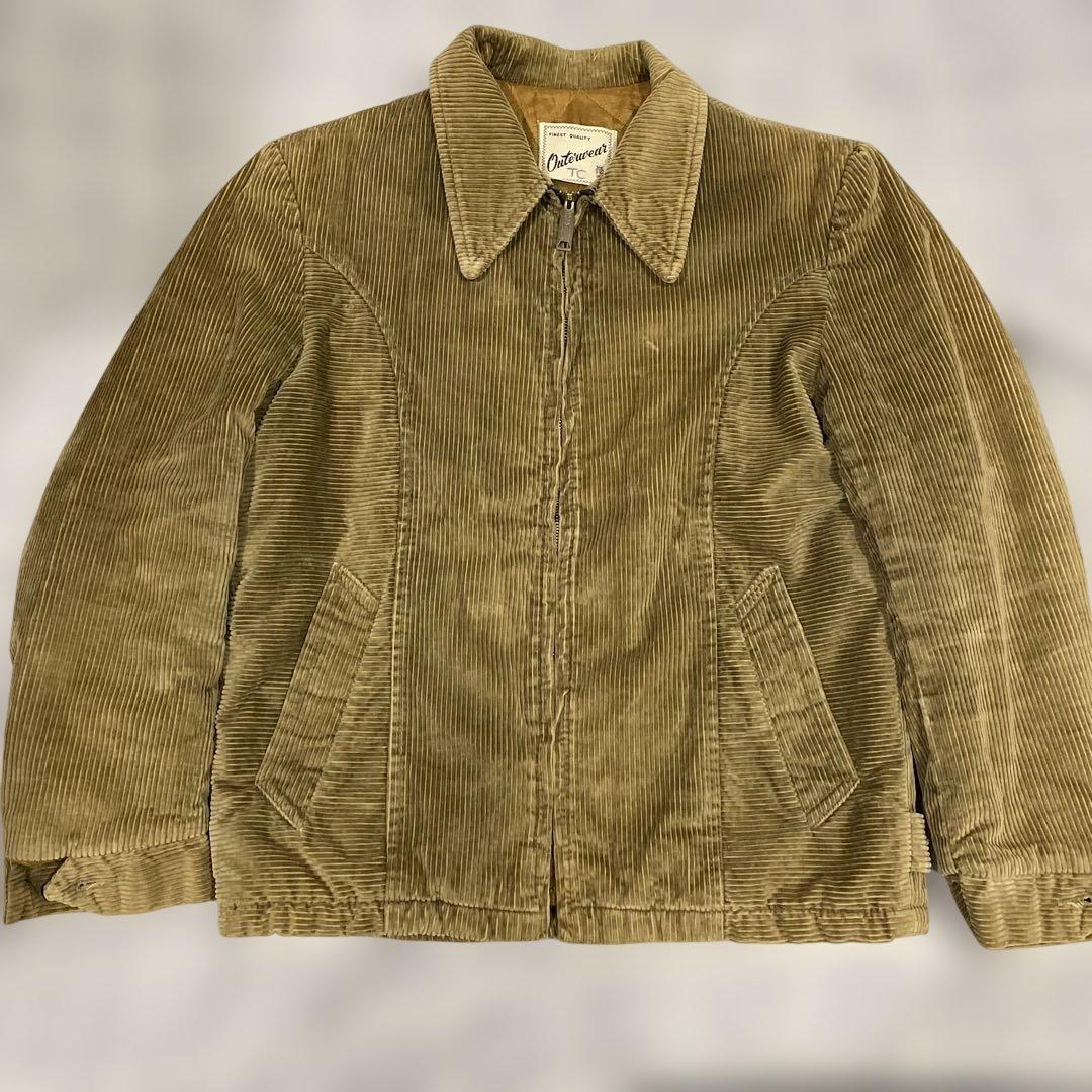 50s コーデュロイ ドリズラージャスケット ビンテージ CONMATIC