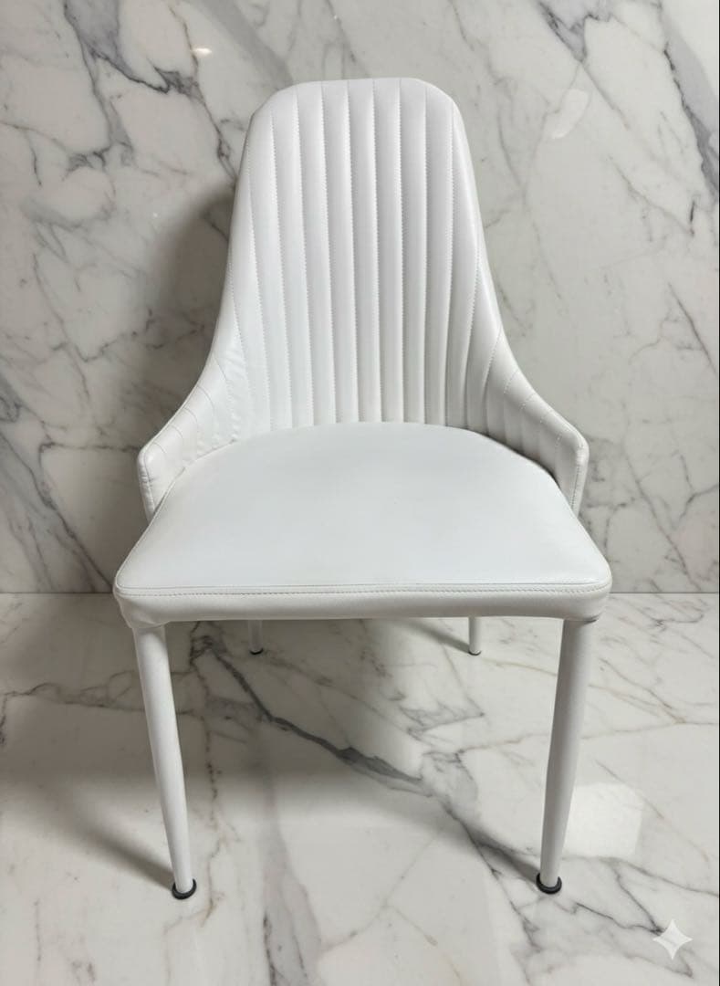 Francfranc リネアチェア ホワイト 白 フランフラン ドレッサー にも