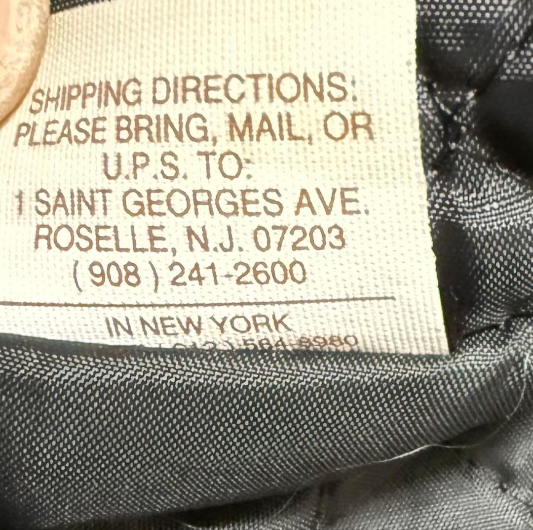 【希少サイズ42】SCHOTT レザーライダースジャケット　キルティング