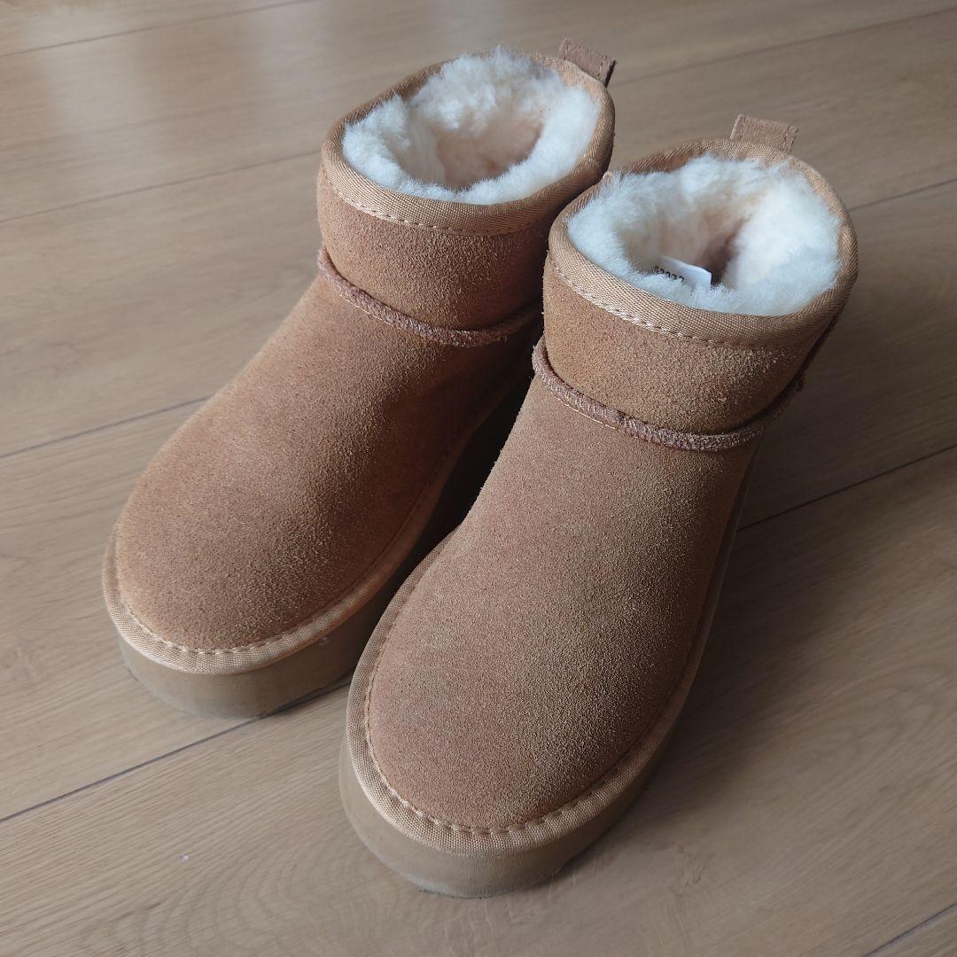 UGG ブラウン ブーティ 22cm