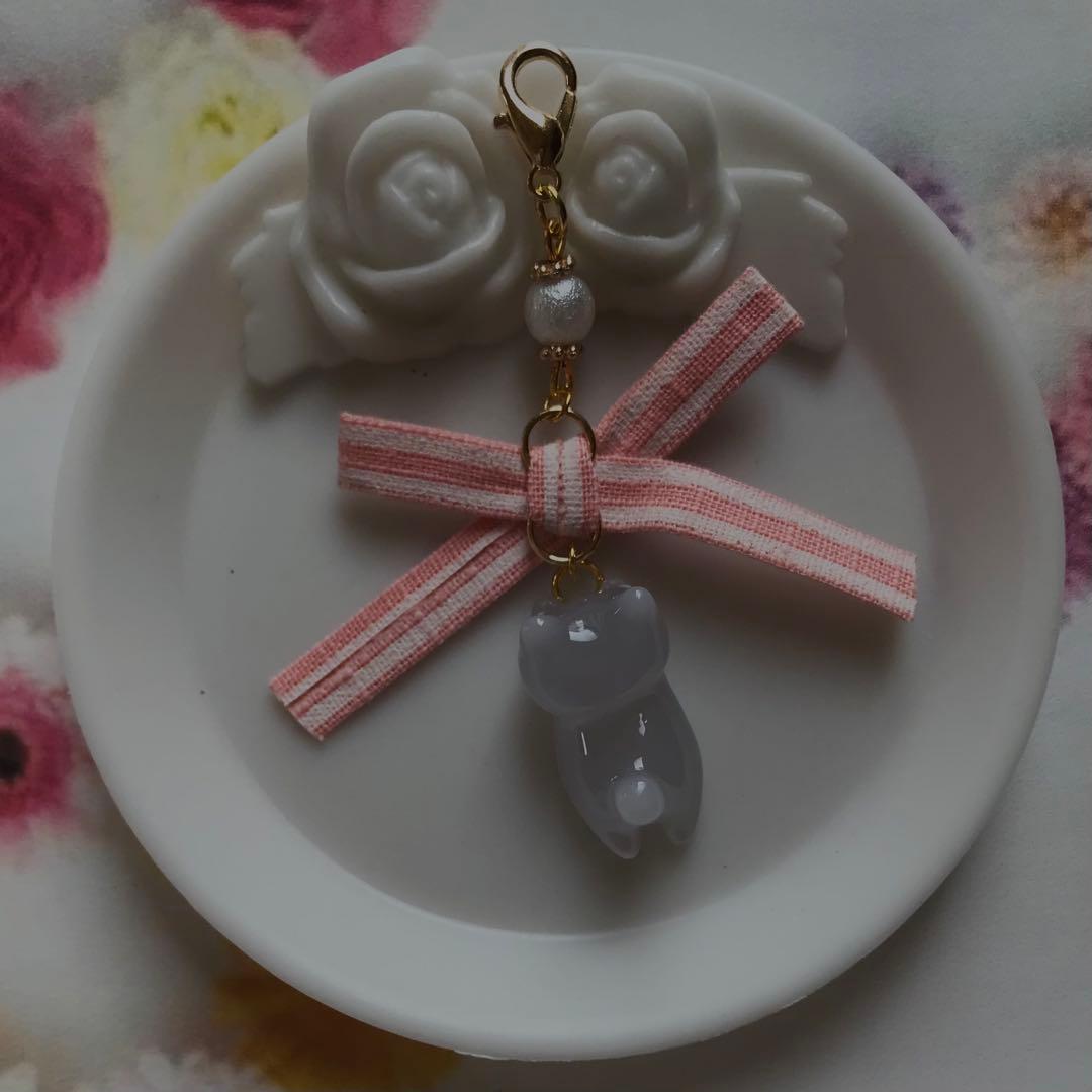 ぐでねこちゃんとりぼん　チャーム