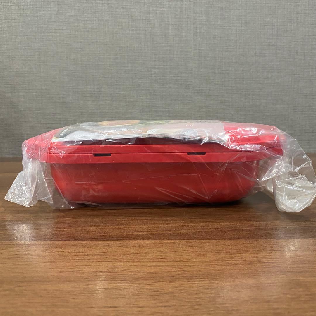 【新品未使用】電子レンジ調理器　ムテキレンジ 赤色