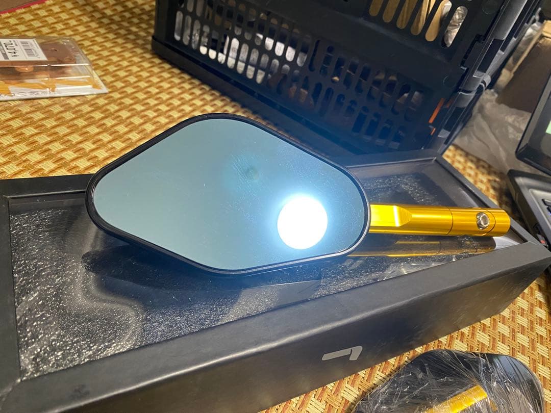 rizoma風Goldミラー