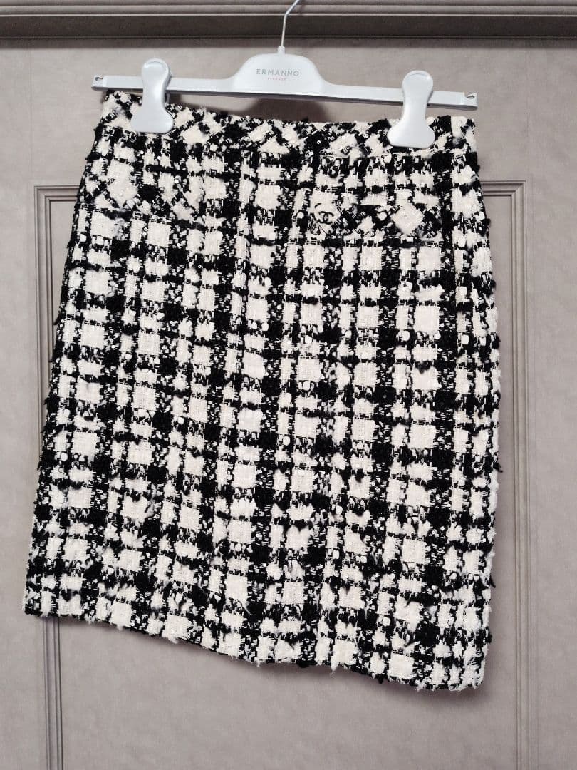 Mari様♡【CHANEL】ツイード　スパンコール　スカート