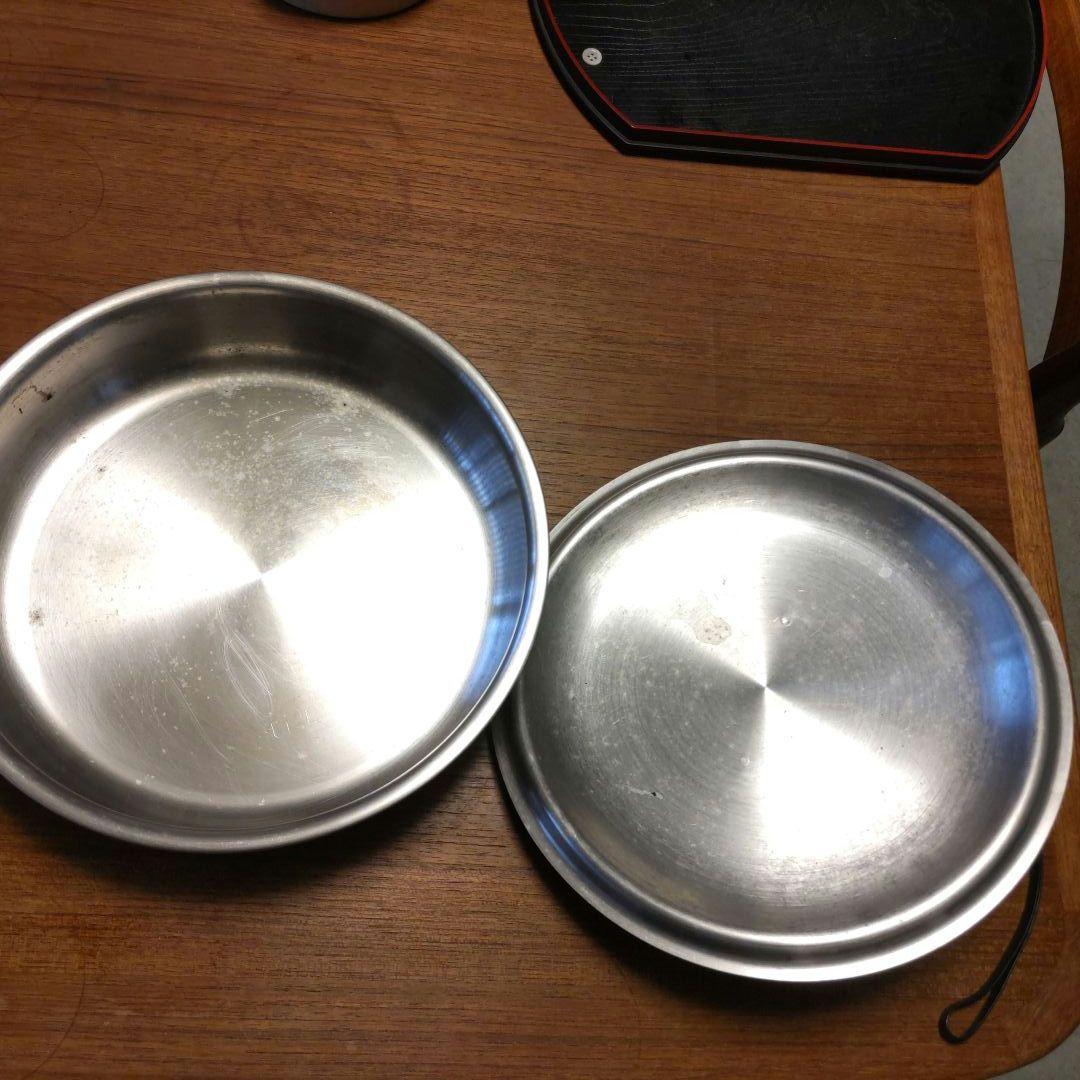 スイス製　ステンレススチール 片手鍋 蓋付き 26cm