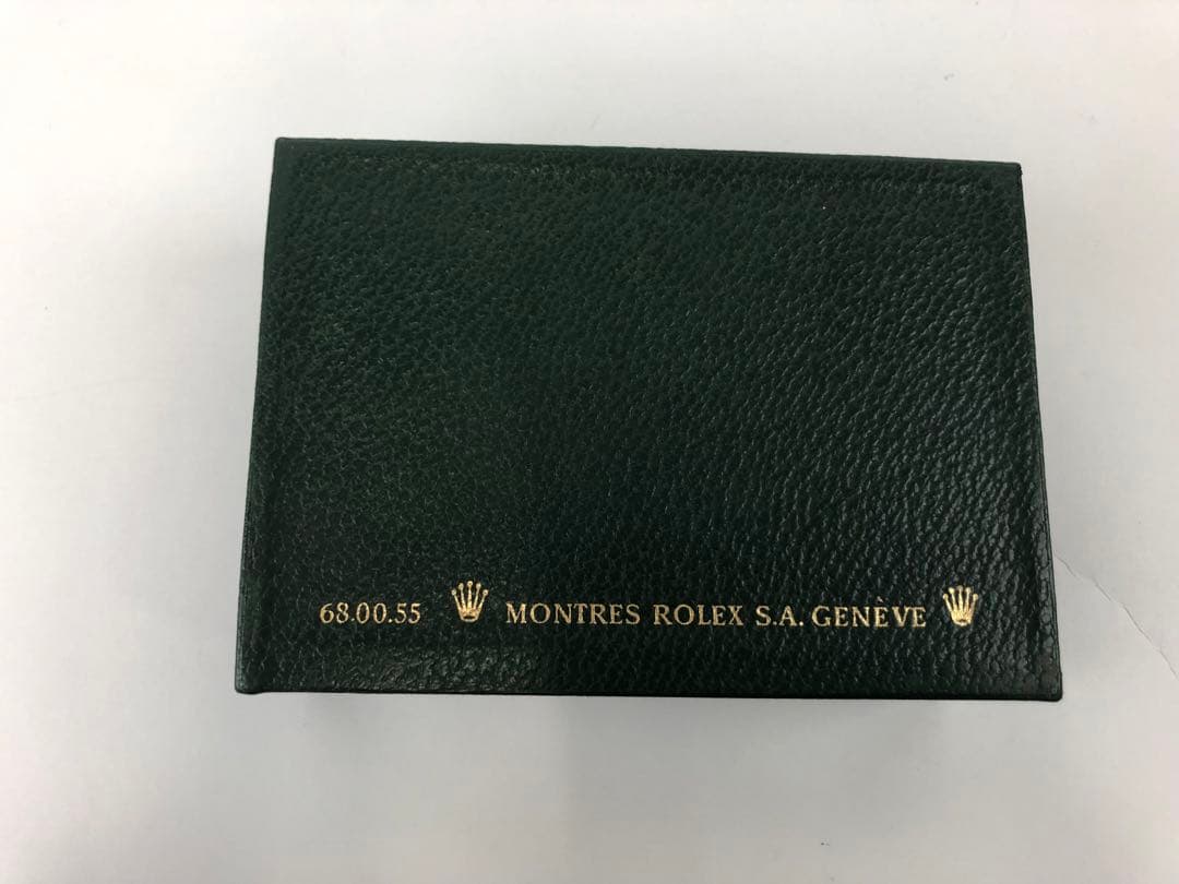チ*認様 ロレックス　外箱　内箱　冊子　取説　グリーン
