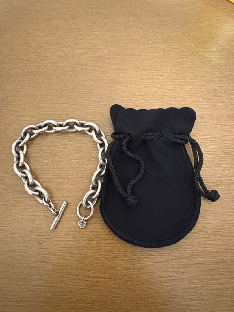 US 三軒茶屋 アス　シェーヌダンクル　ブレスレット US刻印付き