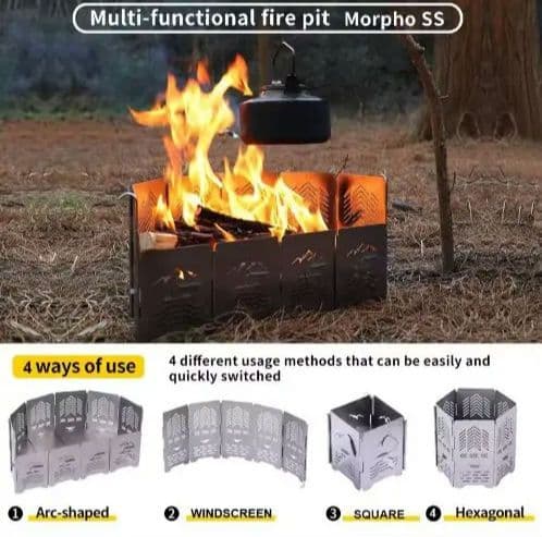 チタン焚き火台　soomloom MORPHO