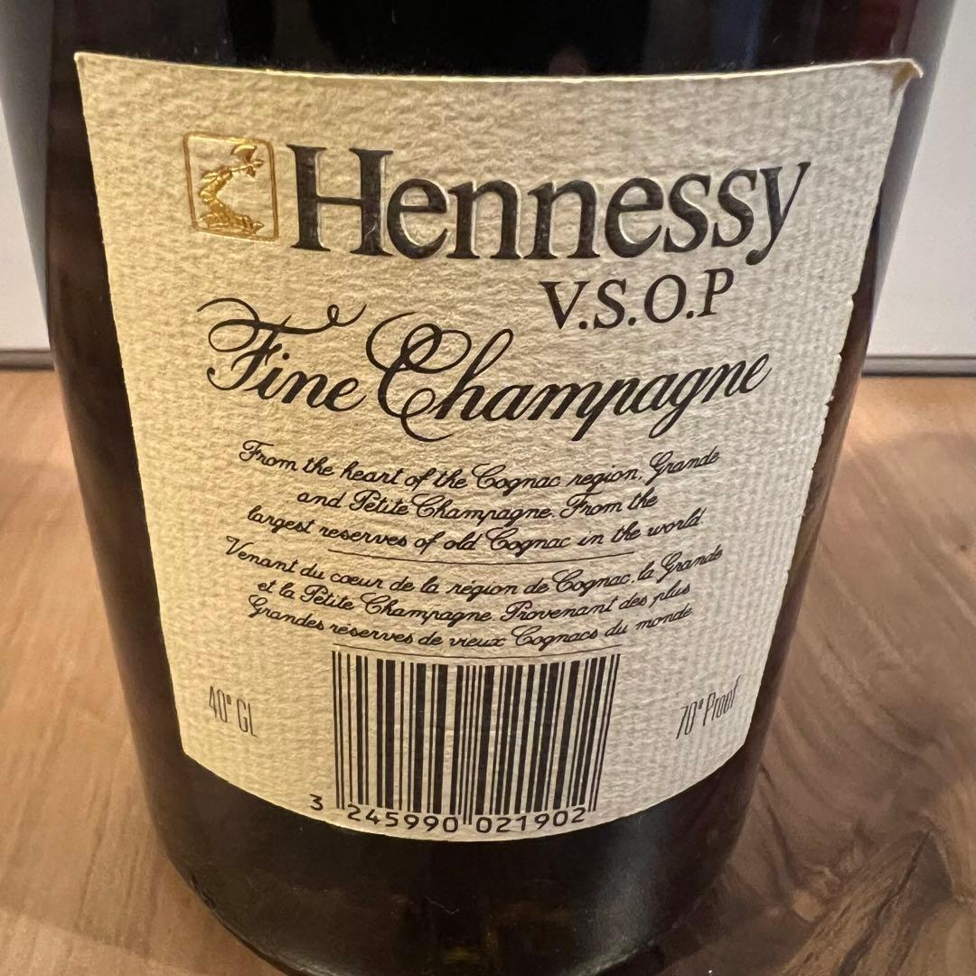 ヘネシー VSOP ファインシャンパーニュ 1L 旧ボトル 古酒 未開栓