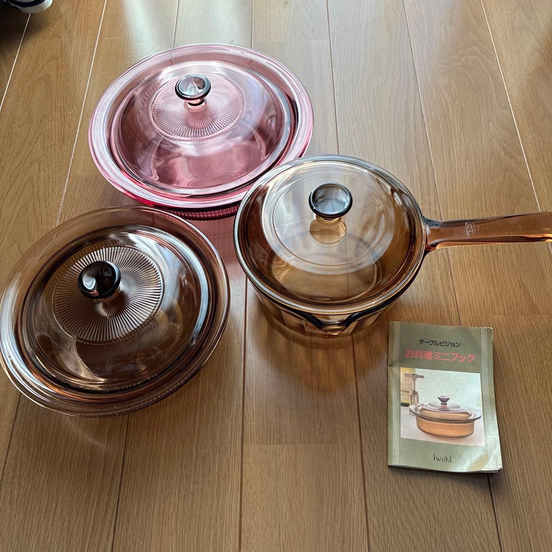 イワキガラス　テーブルビジョン　超耐熱鍋