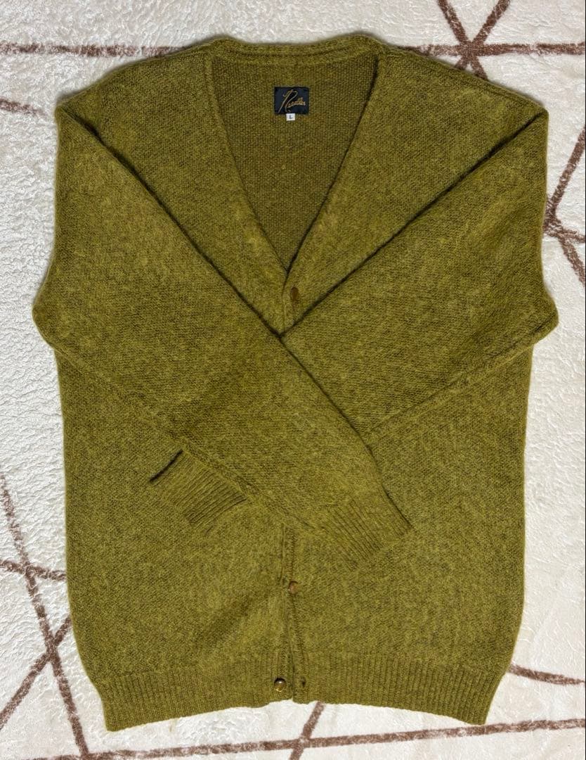 Needles ニードルス モヘヤカーディガン Lサイズ