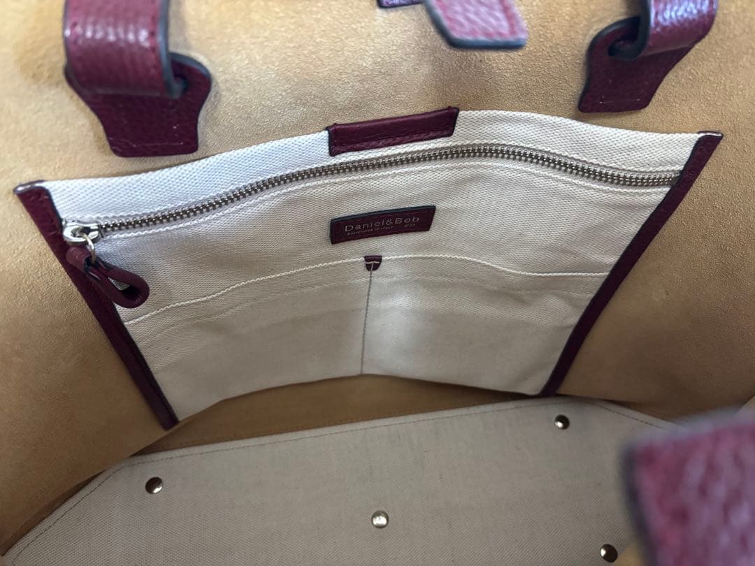 ダニエル & ボブ　レザートートバッグ ペネロペ　使用数回美品