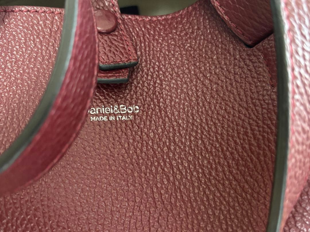 ダニエル & ボブ　レザートートバッグ ペネロペ　使用数回美品