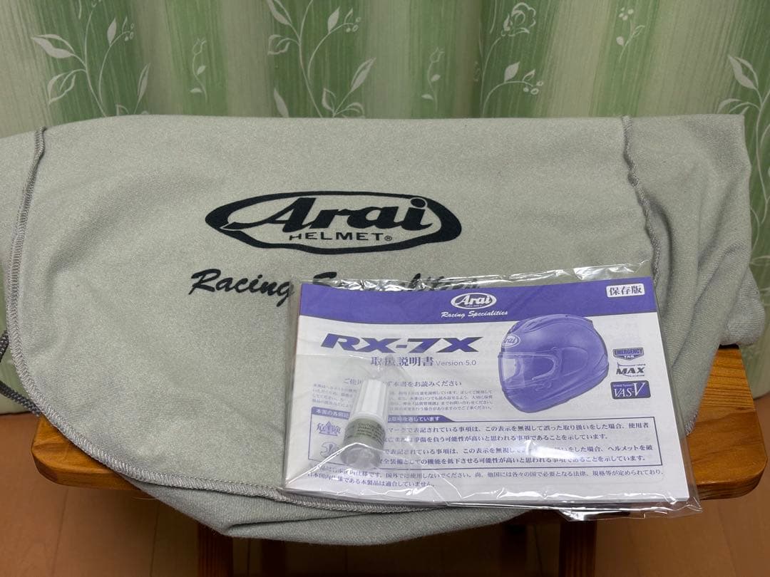 希少!!Arai フルフェイスヘルメット RX-7X Kiyonari モデル