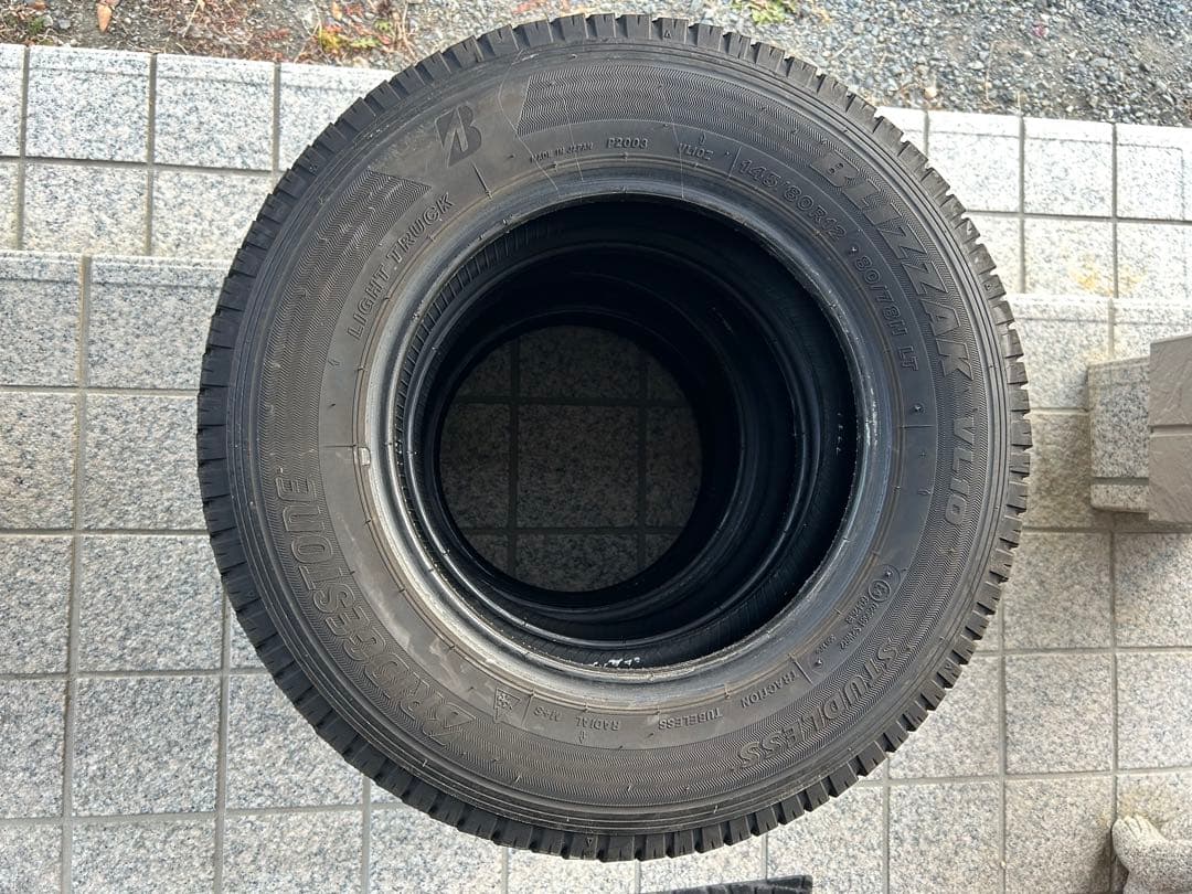 ブリヂストン ブリザックVL10 145/80R12 80/78N 4本セット