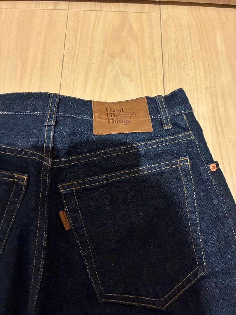 美品　ULTデニムハイライズルーズ5PKT